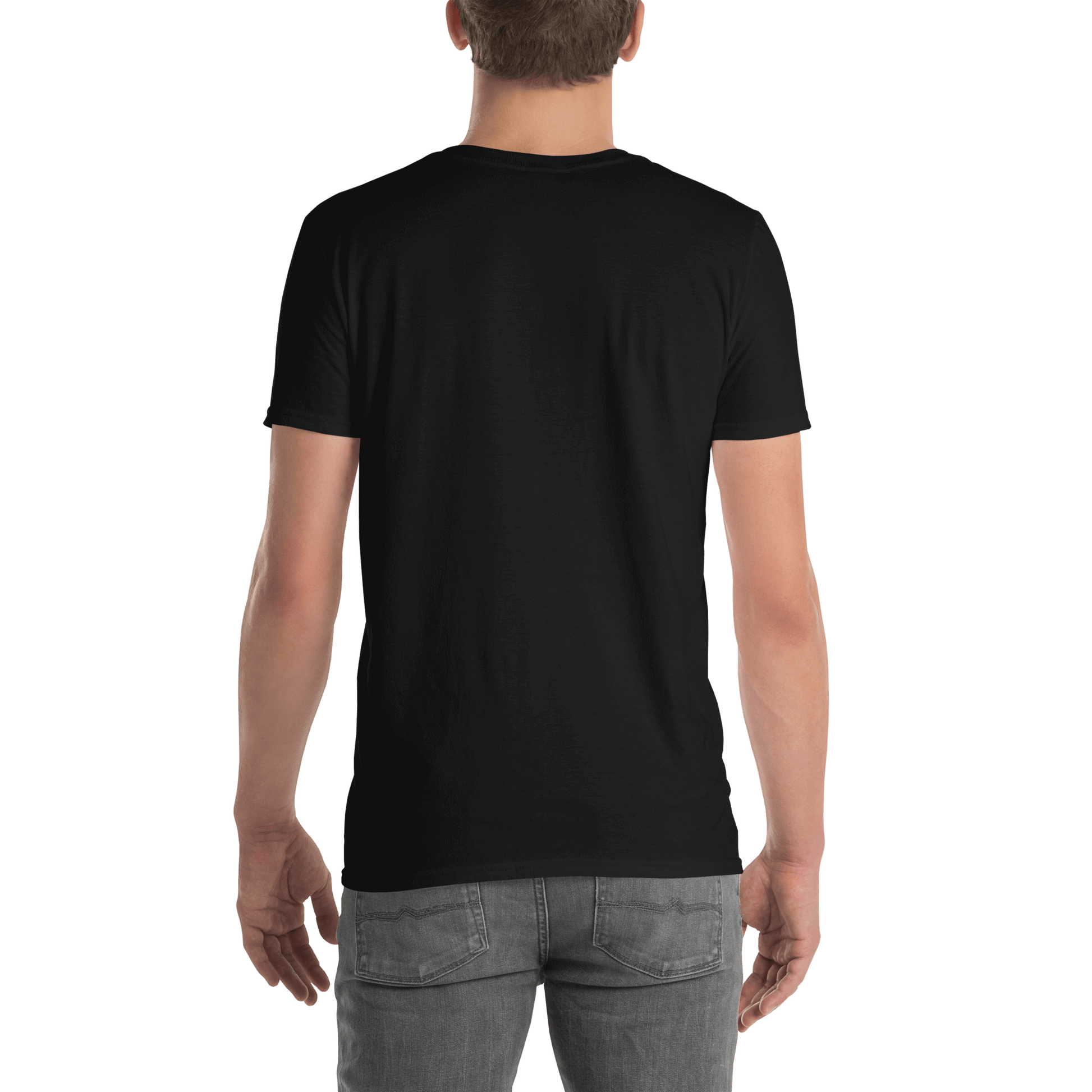 You Are Enough Tee - White Embroidered Mantra