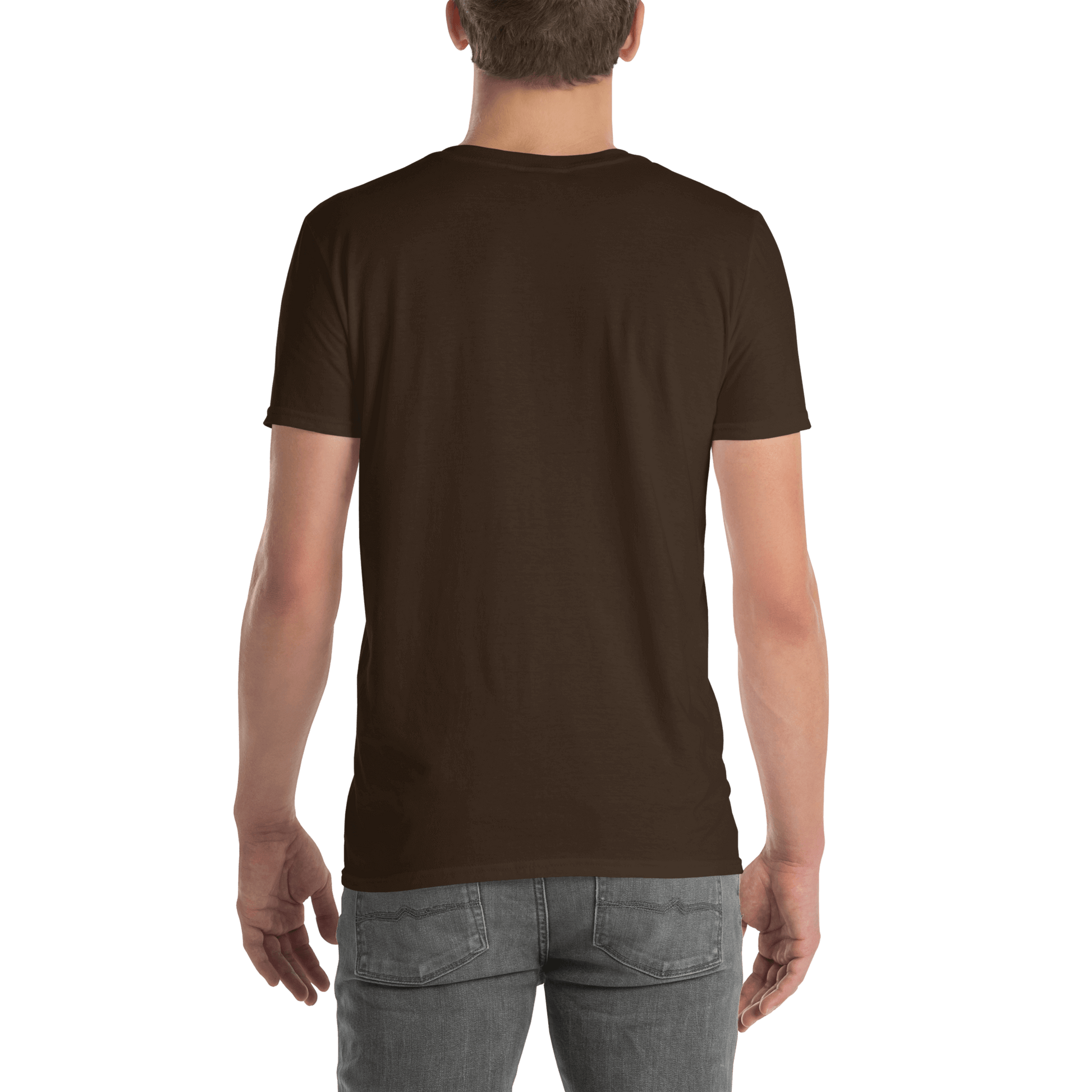 You Are Enough Tee - White Embroidered Mantra