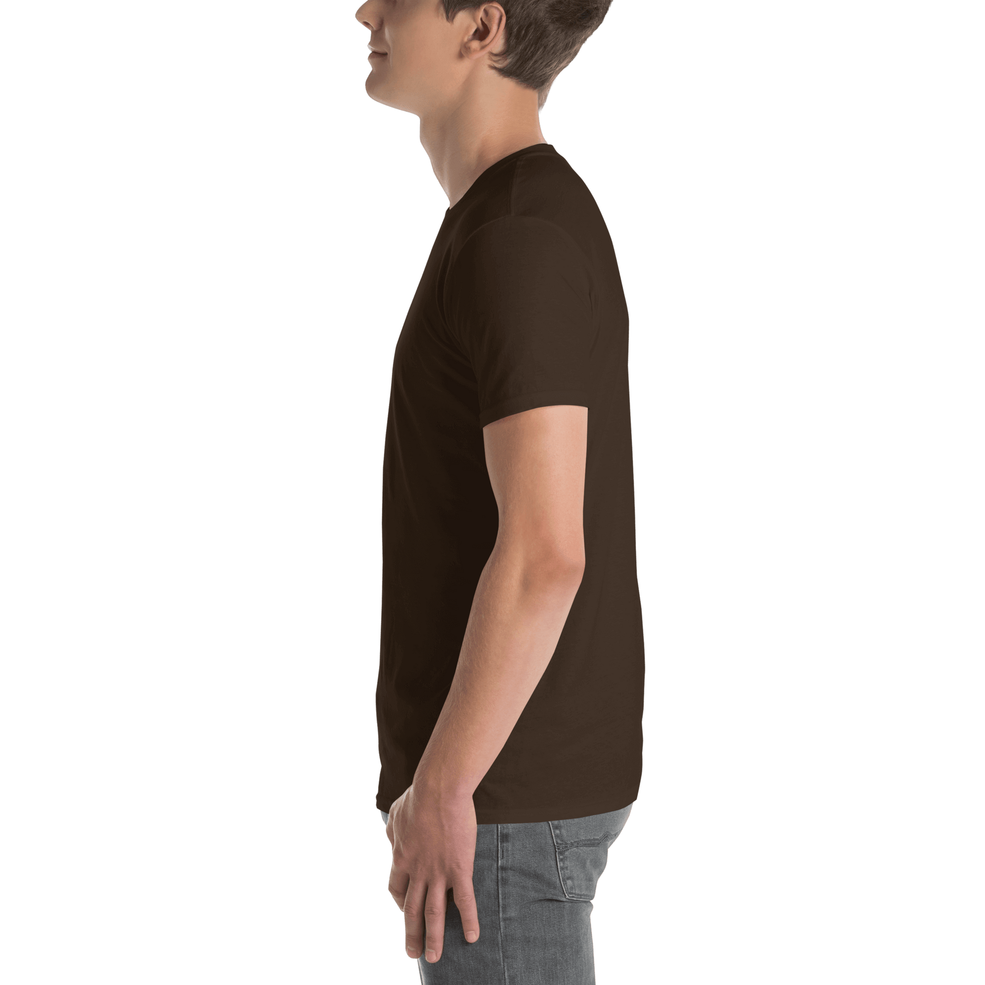 You Are Enough Tee - White Embroidered Mantra