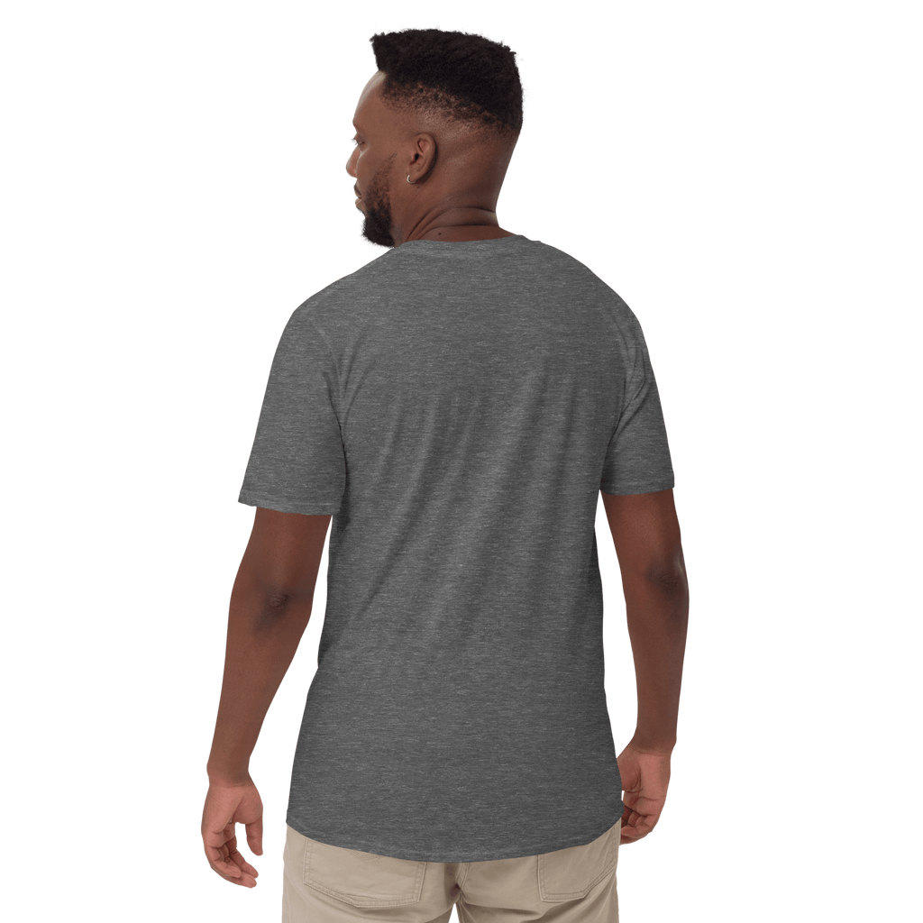 The Path is Within Tee - White Embroidered Mantra