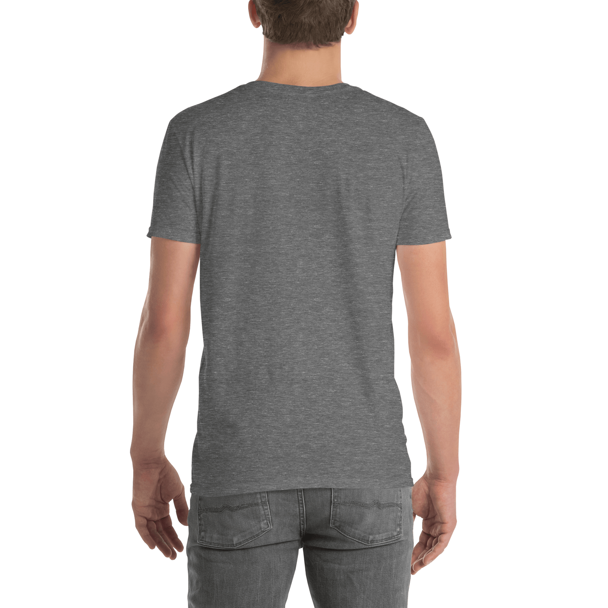 You Are Enough Tee - White Embroidered Mantra