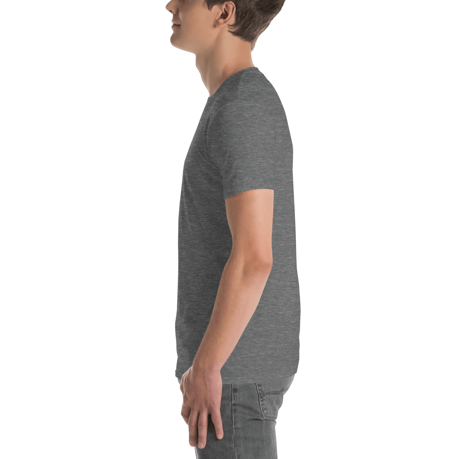 You Are Enough Tee - White Embroidered Mantra