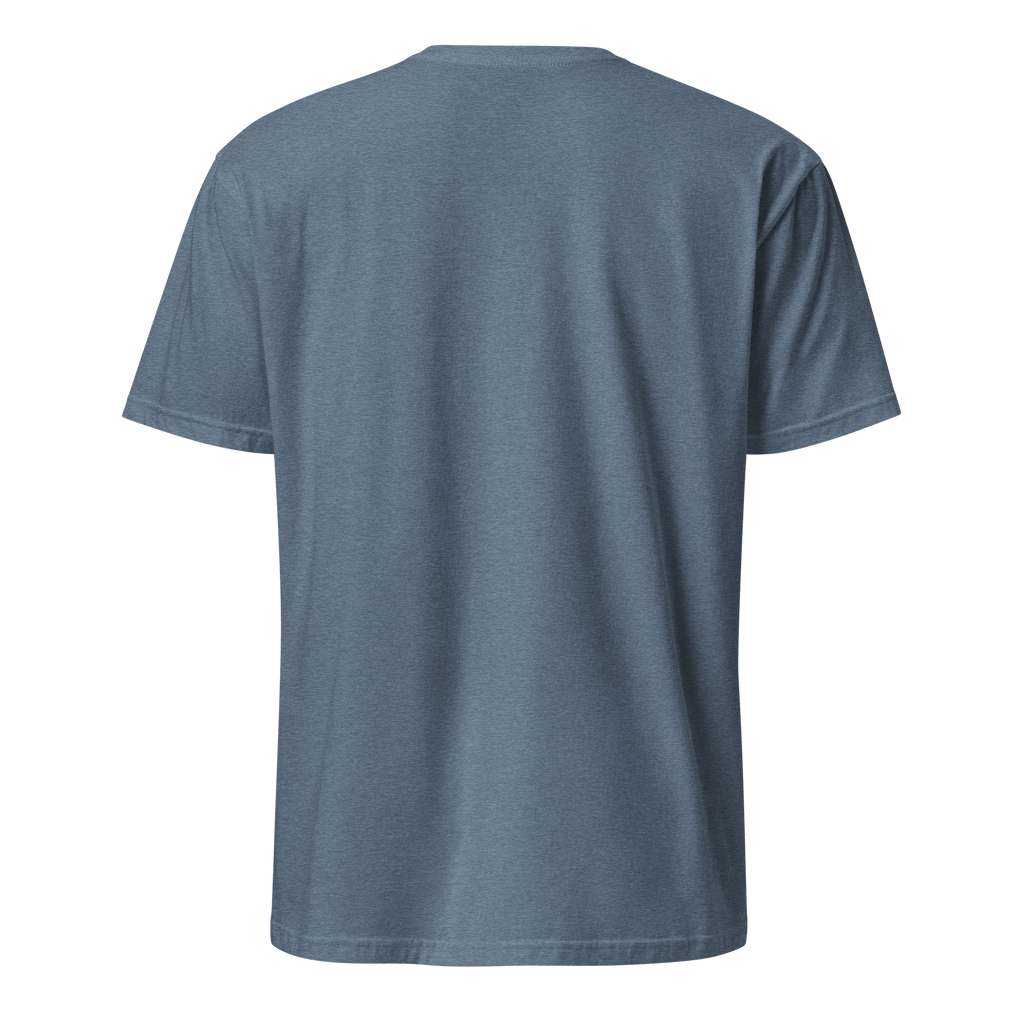 The Path is Within Tee - White Embroidered Mantra