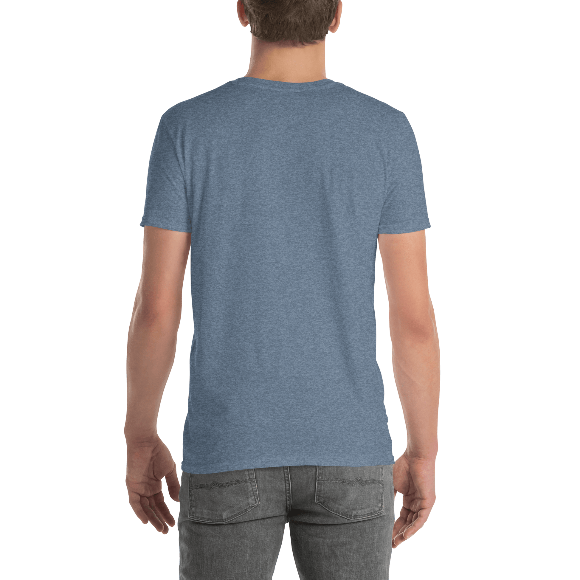 You Are Enough Tee - White Embroidered Mantra