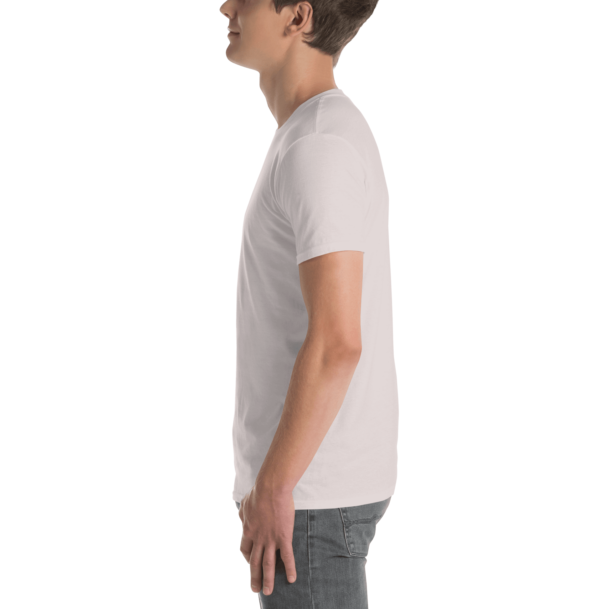 You Are Enough Tee - Black Embroidered Mantra