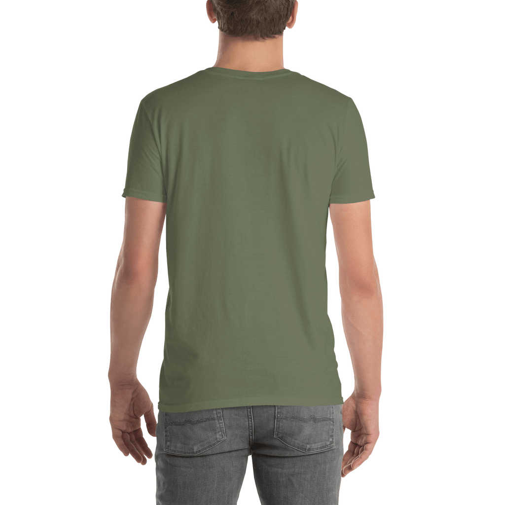 You Are Enough Tee - White Embroidered Mantra