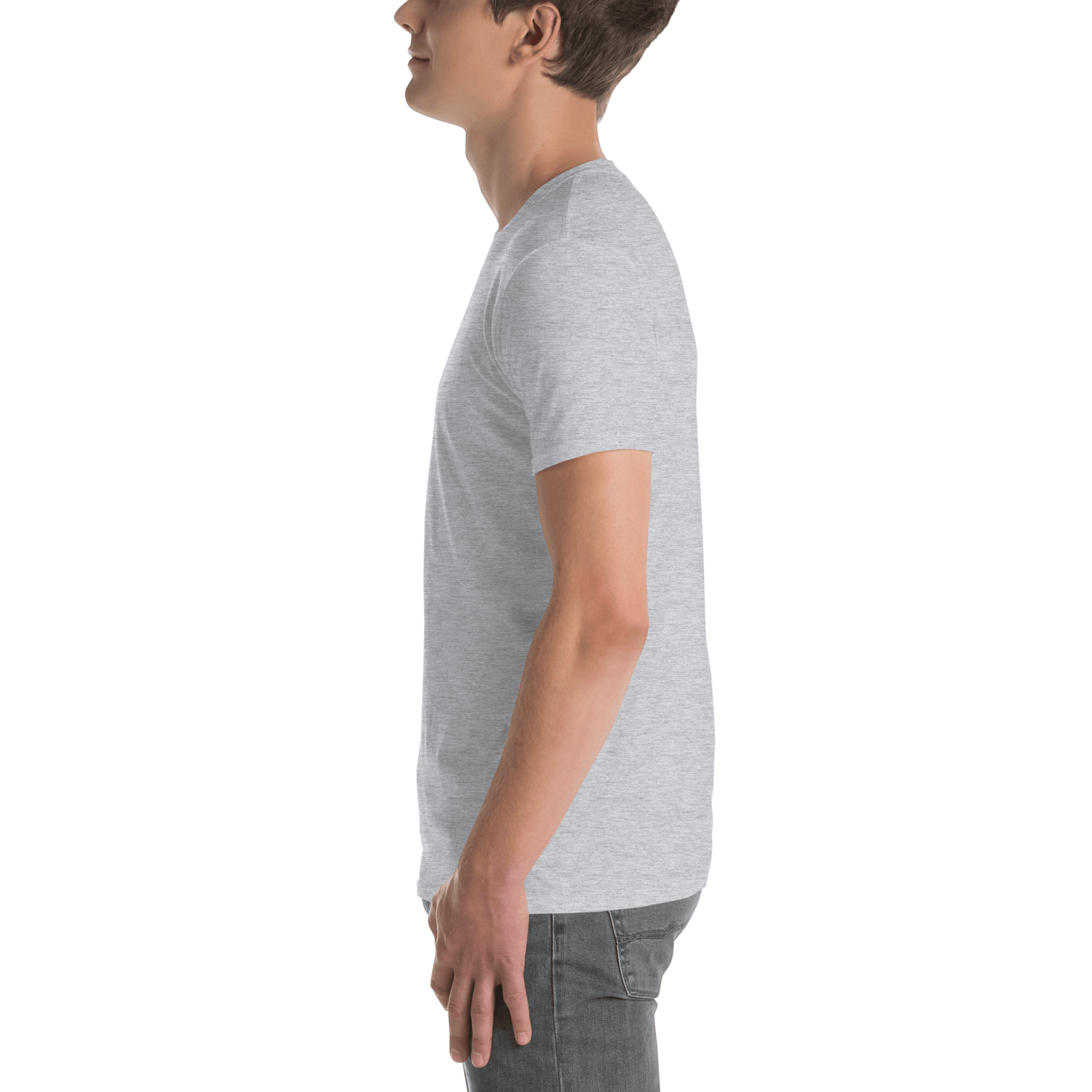 You Are Enough Tee - Black Embroidered Mantra