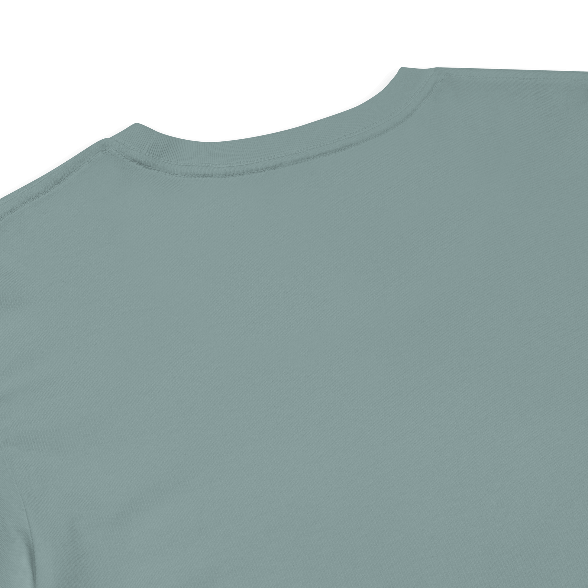 Everything is Energy Crop Tee - White Embroidered Mantra