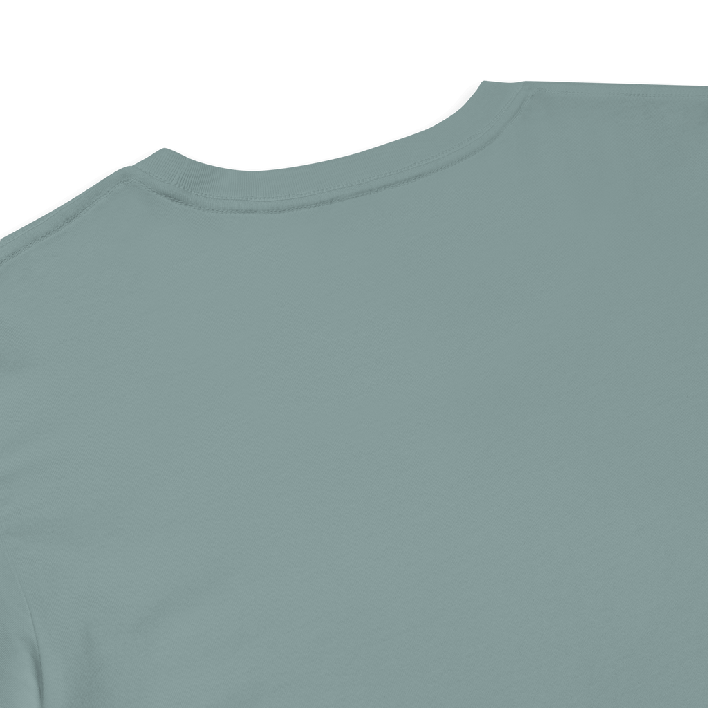 Softness Is Your Strength Crop Tee - White Embroidered Mantra